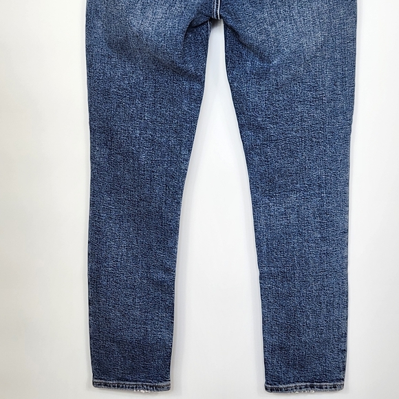 Agolde Nico High Rise Slim Skinny Jeans Cropped Ankle Stretch Button Fly 28 NWT - Picture 10 of 12